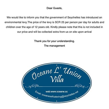 Oceane L'Union Villa La Digue Eksteriør billede
